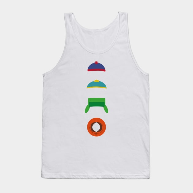 Minimalist South Park Tank Top by PWCreate